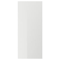 RINGHULT door, high-gloss light grey, 60x140 cm