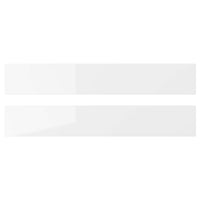 RINGHULT drawer front, high-gloss white, 60x10 cm, 2 pack