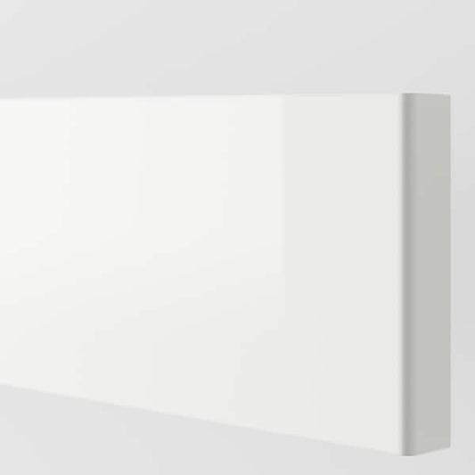RINGHULT - Drawer front, high-gloss white, 80x10 cm - best price from Maltashopper.com 00205092