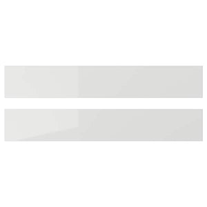 Ikea RINGHULT - Drawer front, high-gloss light grey, 60x10 cm