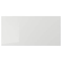 RINGHULT drawer front, high-gloss light grey, 80x40 cm