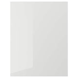 RINGHULT cover panel, high-gloss light grey, 62x80 cm