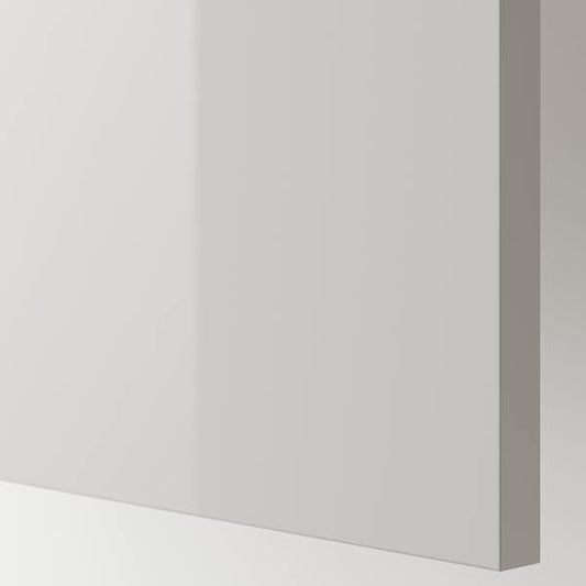 Ikea RINGHULT - Cover panel, high-gloss light grey, 62x80 cm