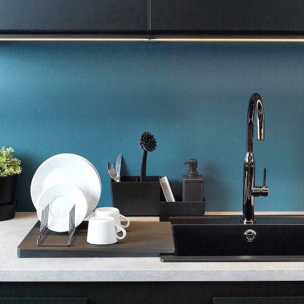 RINNIG - Dish-washing brush, grey - best price from Maltashopper.com 30407814