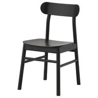 RÖNNINGE chair, black, 46x79x49 cm