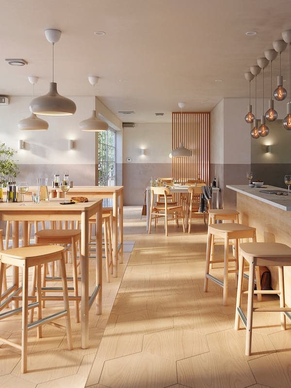 Ikea RÖNNINGE - Bar table, birch, 75x75 cm