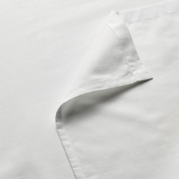 Ikea RÖNNVECKMAL - Sheet, white, 150x260 cm