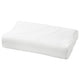 ROSENSKÄRM pillowcase for ergonomic pillow, white, 33x50 cm
