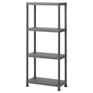 Ikea RUNMARÖ - Shelf, dark grey indoor/outdoor, 60x30x133 cm