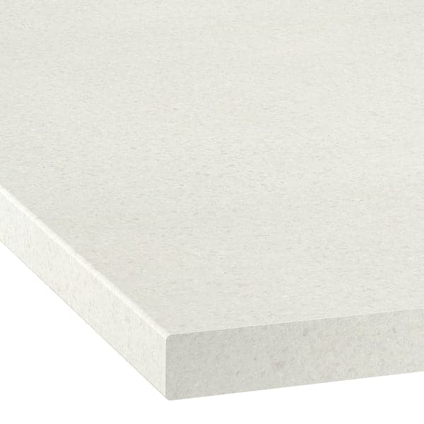 SÄLJAN - Worktop, white/light grey stone effect/laminate, 246x3.8 cm - best price from Maltashopper.com 80556873