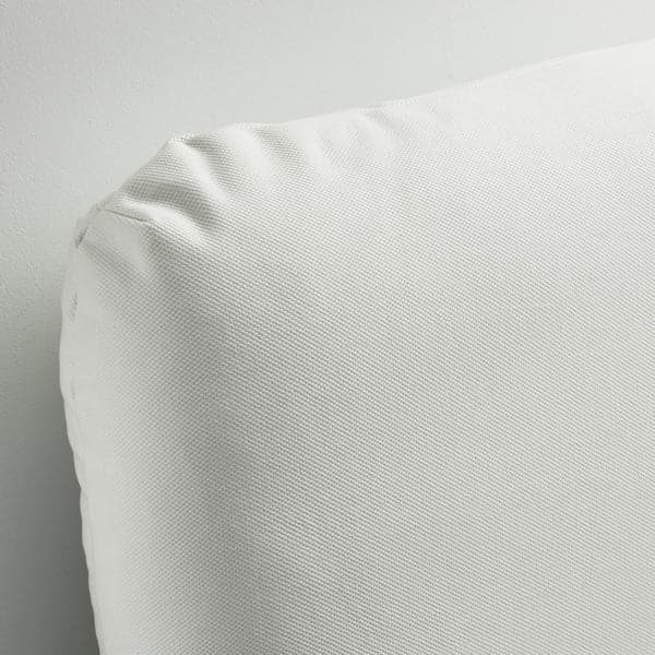 Ikea SAGESUND - Upholstered bed frame, Gräsbo white, , 140x200 cm
