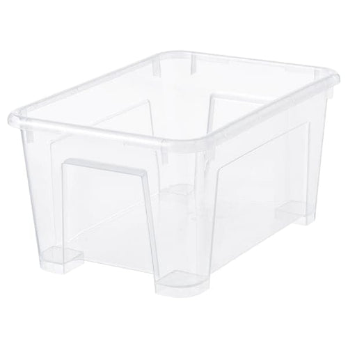 SAMLA - Box, transparent, 28x19x14 cm/5 l