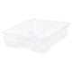 SAMLA box, transparent, 78x56x18 cm/55 l