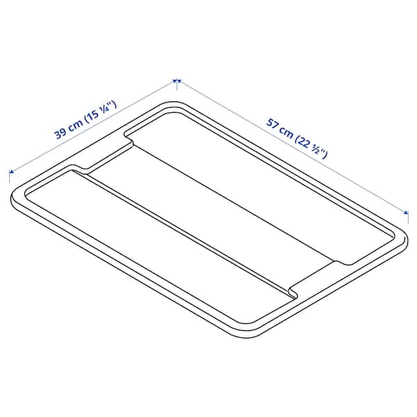 SAMLA - Lid for box 45/65 l, transparent - best price from Maltashopper.com 70455087