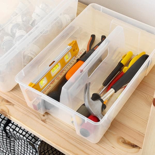 SAMLA - Insert for box 11/22 l, transparent, 37x25x12 cm - best price from Maltashopper.com 50102973