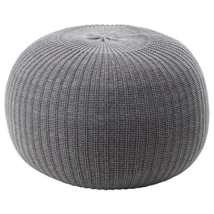 SANDARED Pouf - grey 56 cm , - best price from Maltashopper.com 00385309