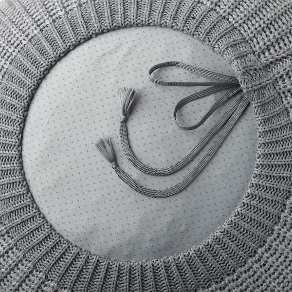 SANDARED Pouf - grey 56 cm , - Premium Furniture from Ikea - Just €97.99! Shop now at Maltashopper.com