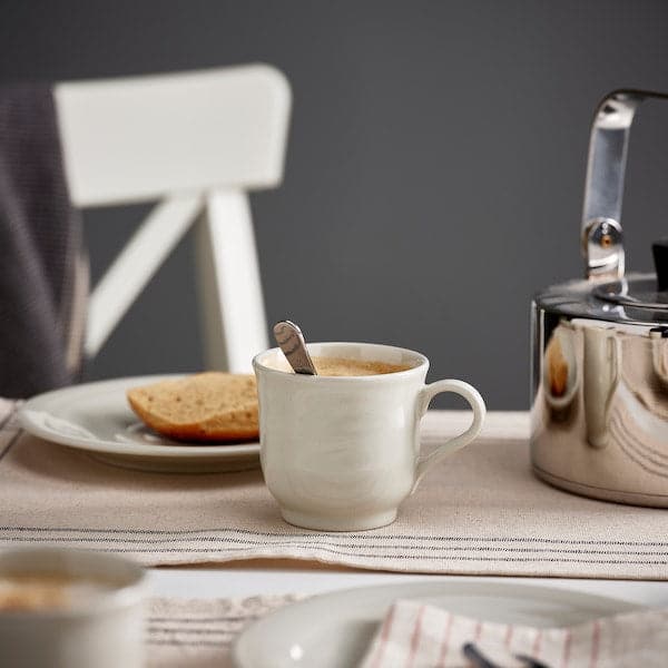 Ikea SANDSKÄDDA - Mug, light grey-beige, 27 cl
