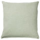 SANDTRAV cushion, grey-green/white, 45x45 cm