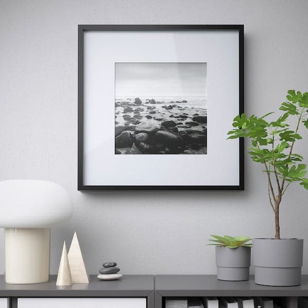Ikea SANNAHED - Frame, black, 50x50 cm