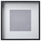 SANNAHED frame, black, 50x50 cm