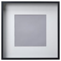 SANNAHED frame, black, 50x50 cm