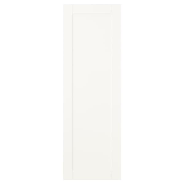 SANNIDAL door, white, 40x120 cm