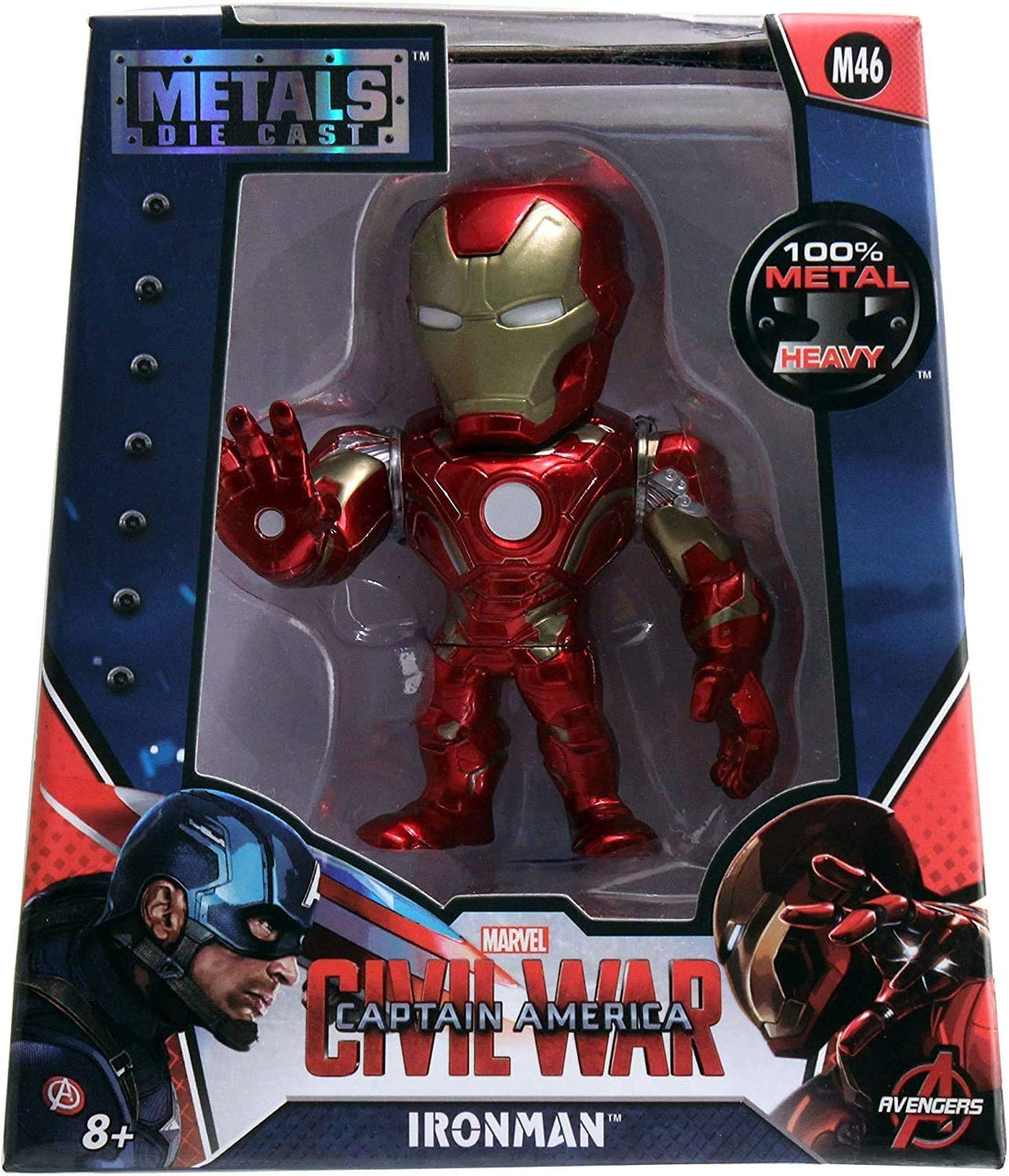 Marvel - Character in die-cast 10 cm: Iron Man