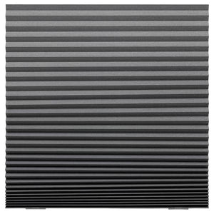 SCHOTTIS - Block-out pleated blind, dark grey, 100x190 cm - best price from Maltashopper.com 90369507