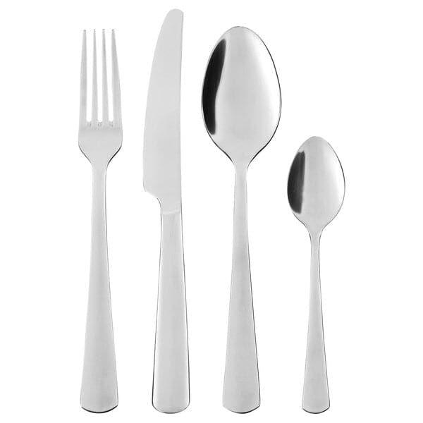 Ikea SEDLIG - 24-piece cutlery set, stainless steel