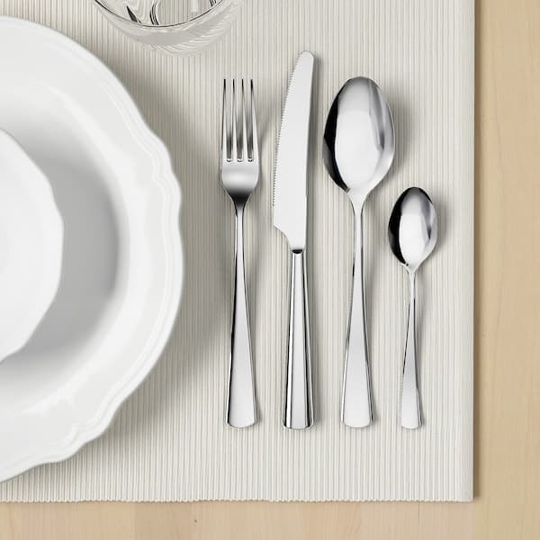 Ikea SEDLIG - 24-piece cutlery set, stainless steel