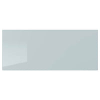 SELSVIKEN drawer front, high-gloss light grey-blue, 60x26 cm