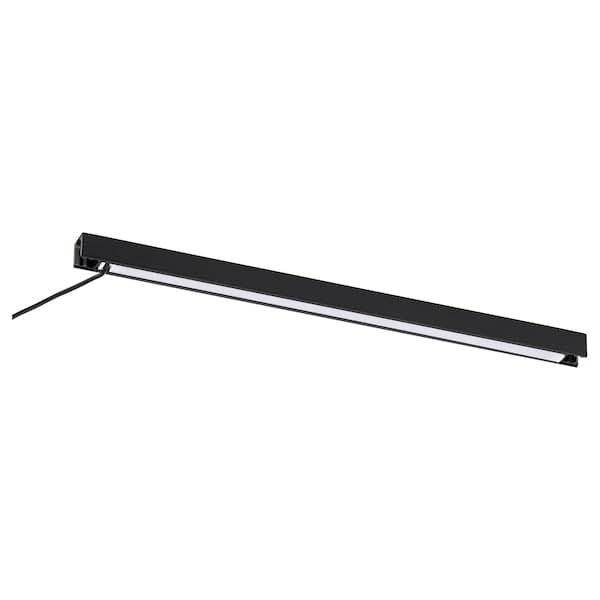 SILVERGLANS LED bathroom lighting strip, dimmable anthracite, 2.0 mx1.8 cm