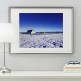 SILVERHÖJDEN frame, silver-colour, 50x70 cm