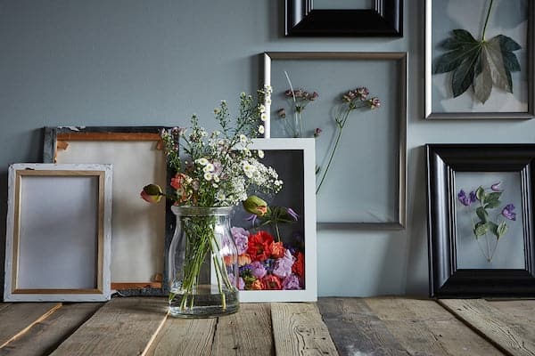 Ikea SILVERHÖJDEN - Frame, silver-colour, 30x40 cm