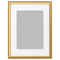 SILVERHÖJDEN frame, gold-colour, 30x40 cm