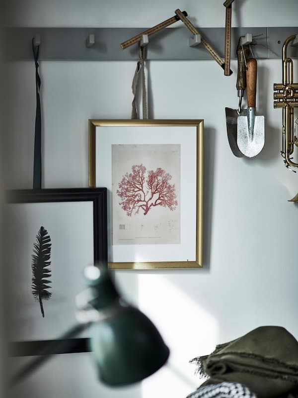 SILVERHÖJDEN - Frame, gold-colour, 21x30 cm - best price from Maltashopper.com 40370396