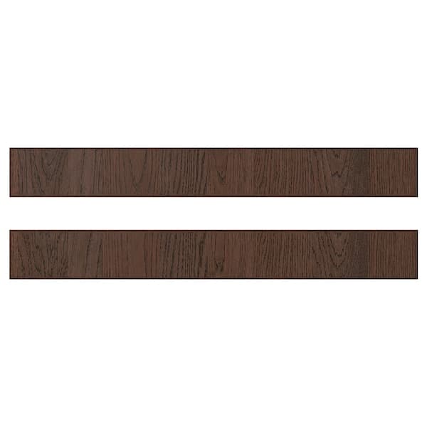 Ikea SINARP - Drawer front, brown, 80x10 cm