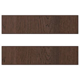 SINARP drawer front, brown, 40x10 cm, 2 pack