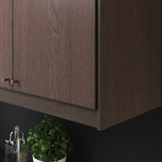 Ikea SINARP - Rounded deco strip/moulding, brown, 221 cm