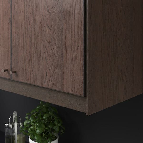 Ikea SINARP - Rounded deco strip/moulding, brown, 221 cm