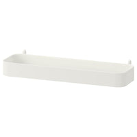 SKÅDIS shelf, white, 28x3x9 cm