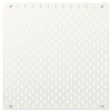 SKÅDIS pegboard, white, 56x56 cm