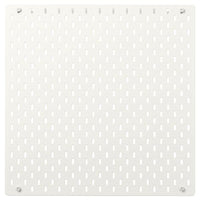 SKÅDIS pegboard, white, 56x56 cm