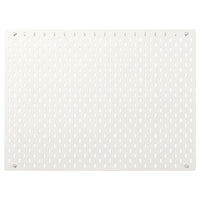 SKÅDIS pegboard, white, 76x56 cm
