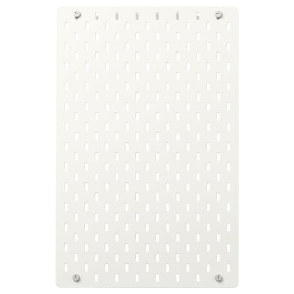 SKÅDIS - Pegboard, white, 36x56 cm - best price from Maltashopper.com 50320805
