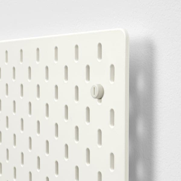 Ikea SKÅDIS - Pegboard, white, 76x56 cm