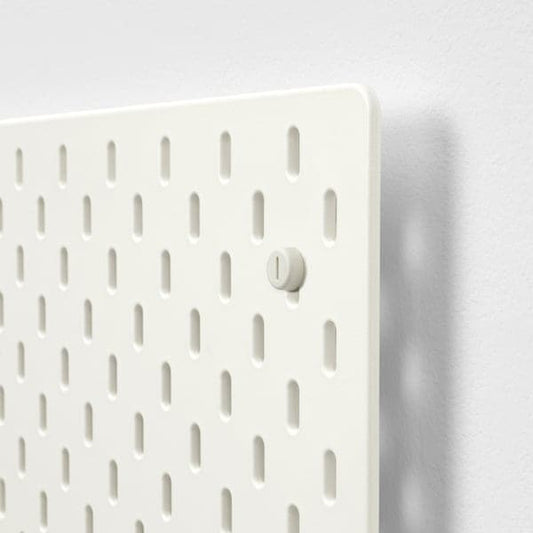 SKÅDIS - Pegboard, white, 36x56 cm - best price from Maltashopper.com 50320805