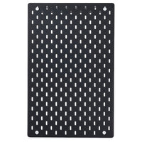 SKÅDIS pegboard, black, 36x56 cm