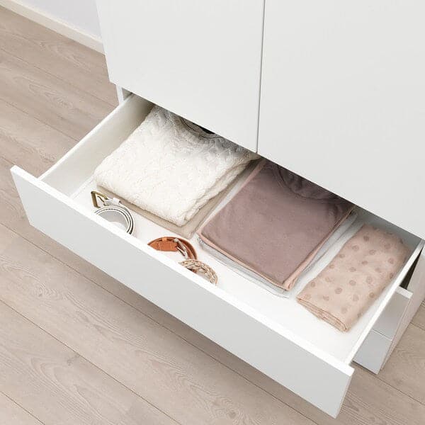 Ikea SKATVAL - Drawer, white/dark grey, 80x57x20 cm